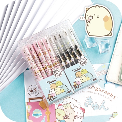 2 pcs/lot Cute Sumikko Gurashi Mechanical Roller Ball Pen D