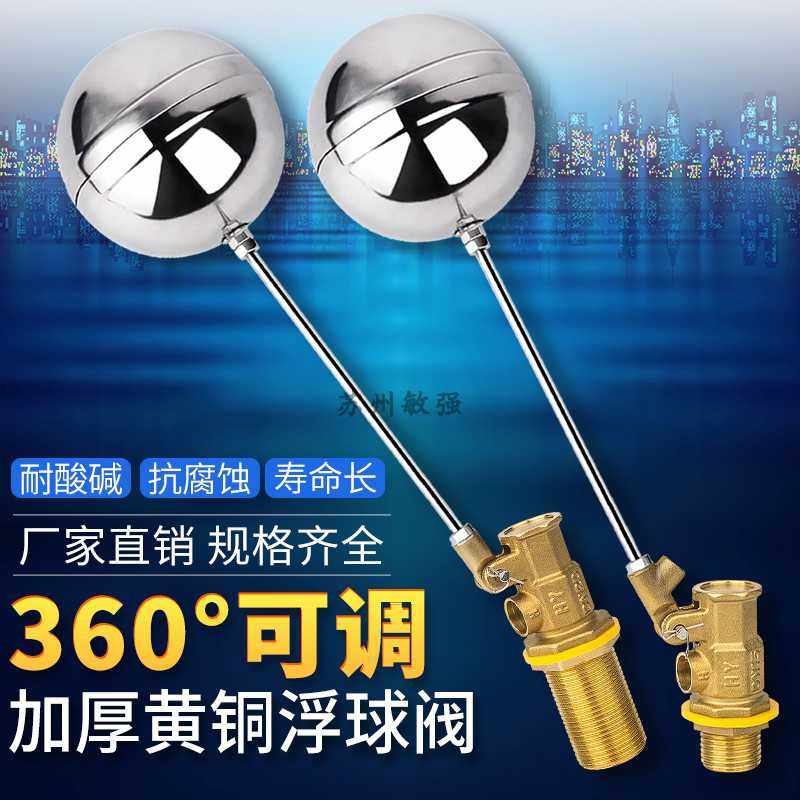 6分加长5CM开水器 蒸饭箱机 浮球阀 水箱 高温浮球阀