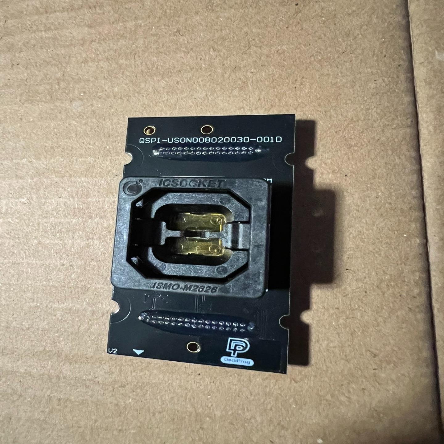 岱镨Dediprog新款烧录座QSPI-USON008020议价