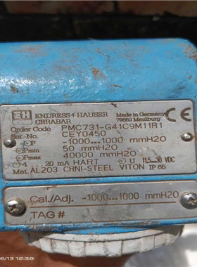 议~E+H  PMC731-G41C9M11R1