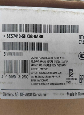 【汇生】6ES7410-5HX08-0AB0【议价】