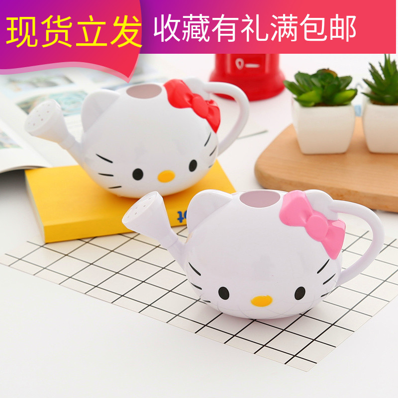 卡通可爱浇花喷壶宝宝洗澡洒水壶家用小号儿童玩具塑料浇菜