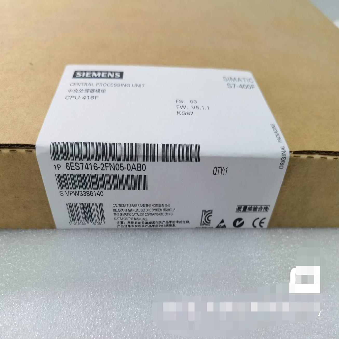 6ES7 416-2FN05-0AB0模块，无(崽崽配件）