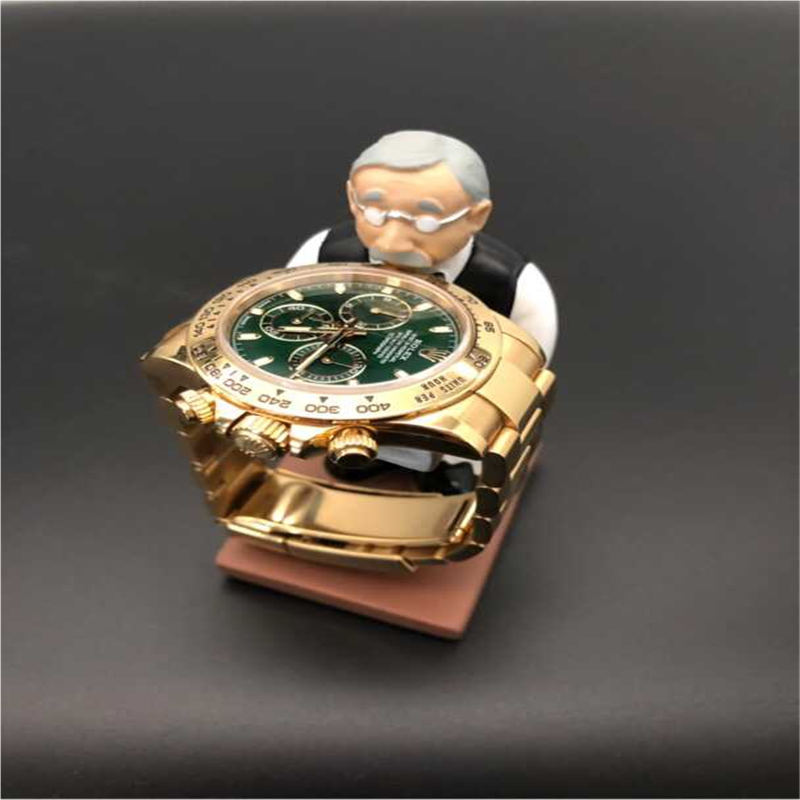 日本正Motif老头老爷爷老管家创意手表台展示架首饰摆件托盘