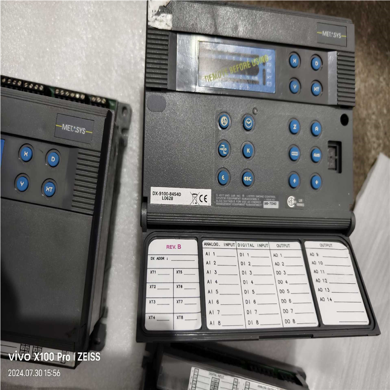 【顺庆】处理3台METASYS江森楼宇控制器，DⅩ9100一8454【议价】