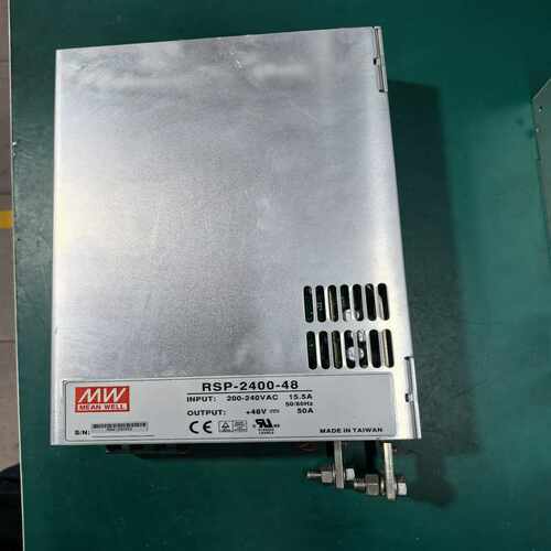 (询价)9成新台湾明纬 开关电源 RSP-2400-48 48V50