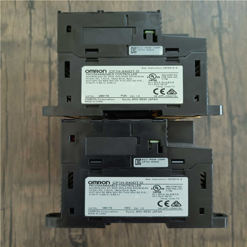 【汇生】欧姆龙PLC CP1H-X40DT-D，版本1.3，原装拆机【议价】
