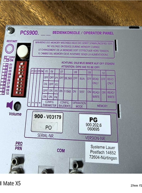 德国劳尔LAUER PCS900  德国劳尔控制器，实物如图~议价