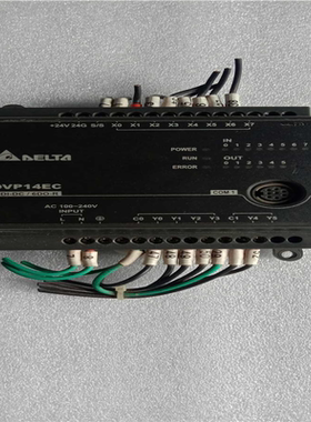 （议价）台达plc，DVP14EC00R3,。拆机包好，成色如图，实