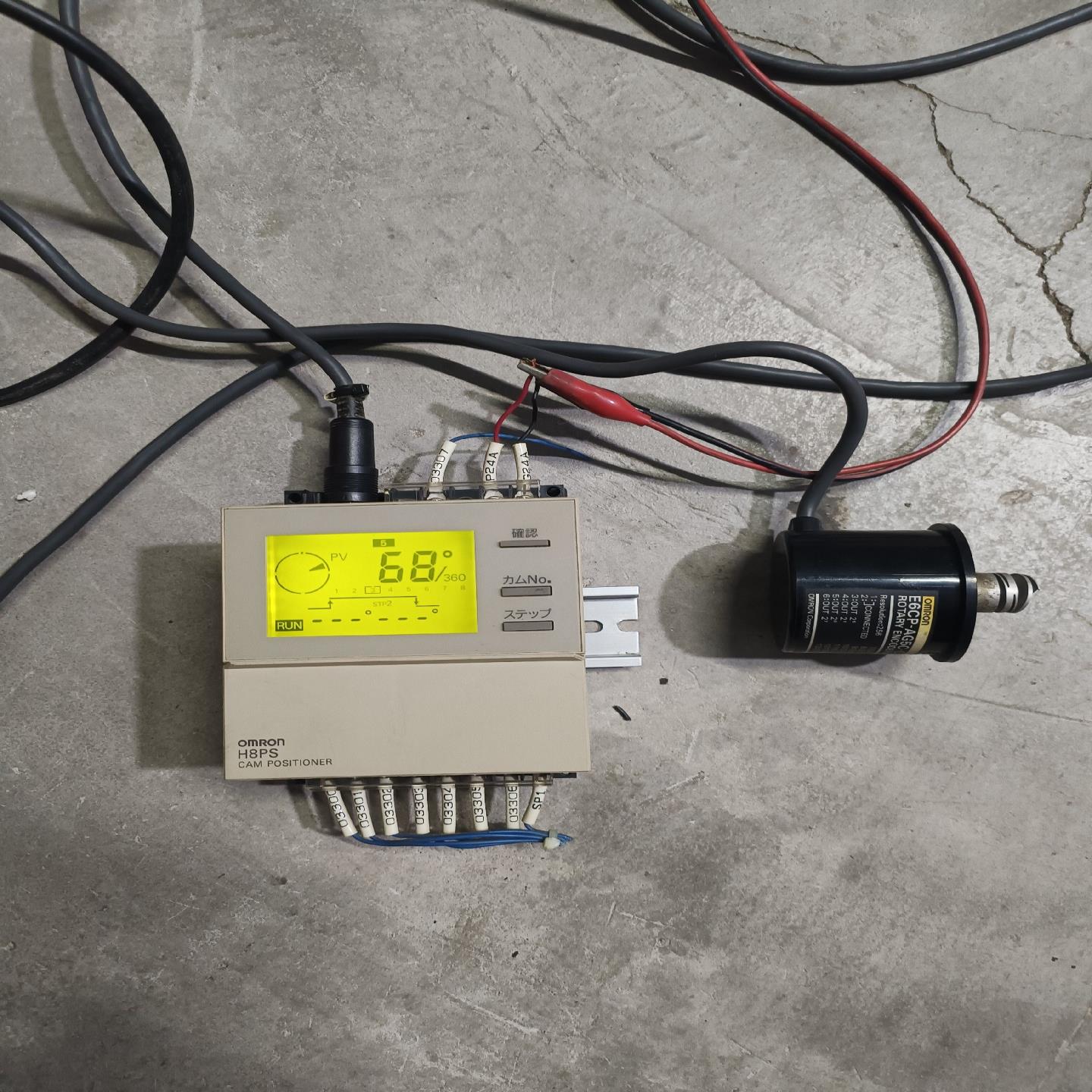 凸轮定位器H8PS-8AF+E6CP-AG5C-C，(崽崽配件）