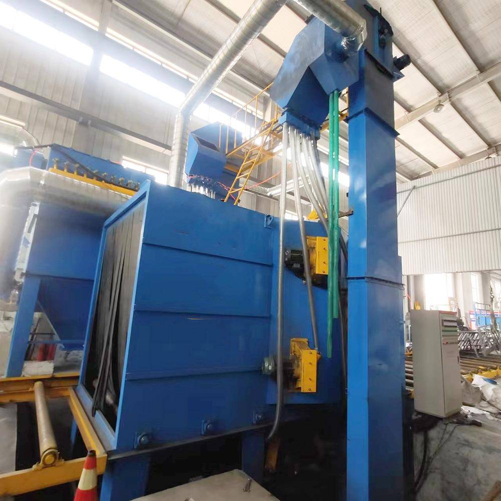 过式抛丸机的 除锈通去氧咨化皮去通过式抛毛刺增加疲劳强推度 荐