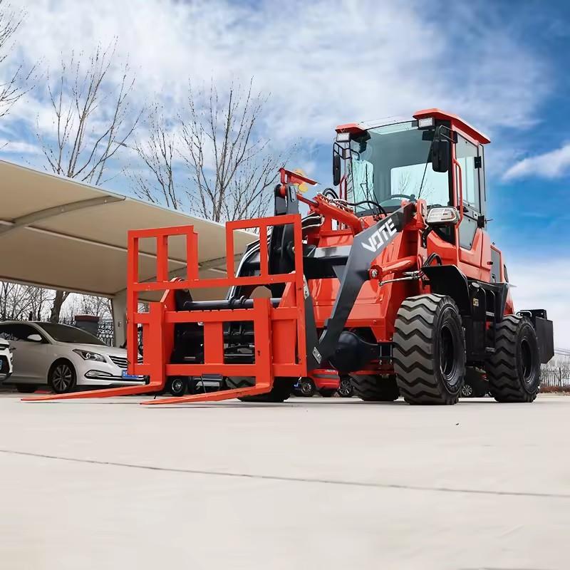 Eur- 5 Wheel Looader 3ton 2-ton Small F187rklift Looader