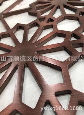 10ali-6202毫米镂空红古铜纳喷涂仿古米铜屏做旧家装隔断风经典不