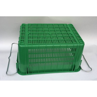 珠江19号箩菜筐周转筐菜箩塑料胶框蔬菜框筐收纳箩筐长方形塑料筐