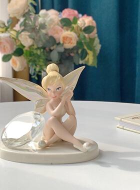 LENOX奇妙花仙子小叮当12月份宝石陶瓷摆件手绘摆设生日礼物礼品