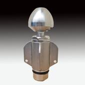 2KG旋转悟空喷头3 4内螺纹压喷头疏通下水管道水雷陶瓷喷嘴