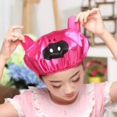 唐益可爱双层儿童卡通防水浴帽 儿童浴帽 儿童洗发干发帽