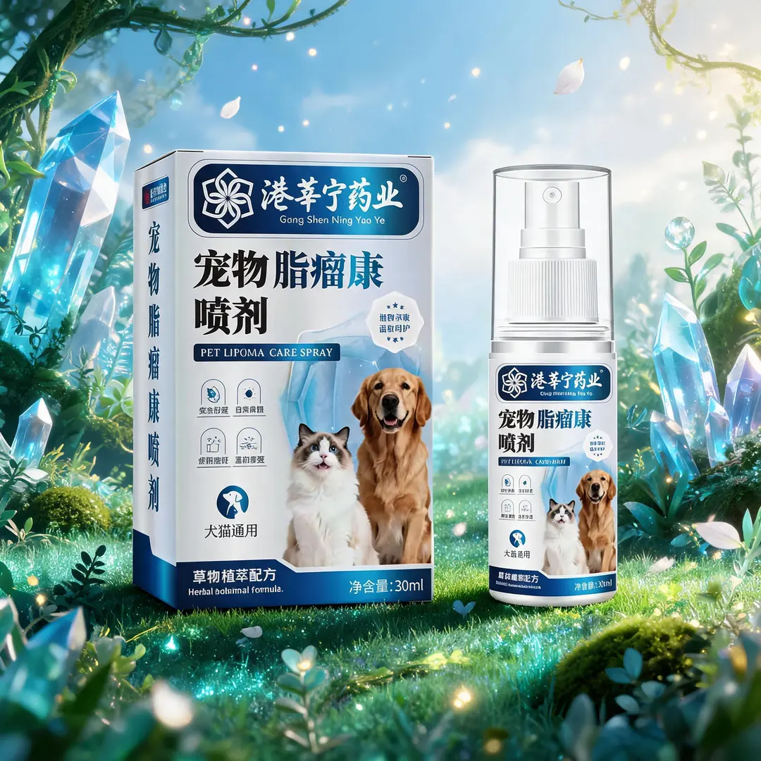 港莘宁药业宠物脂瘤康喷剂温和