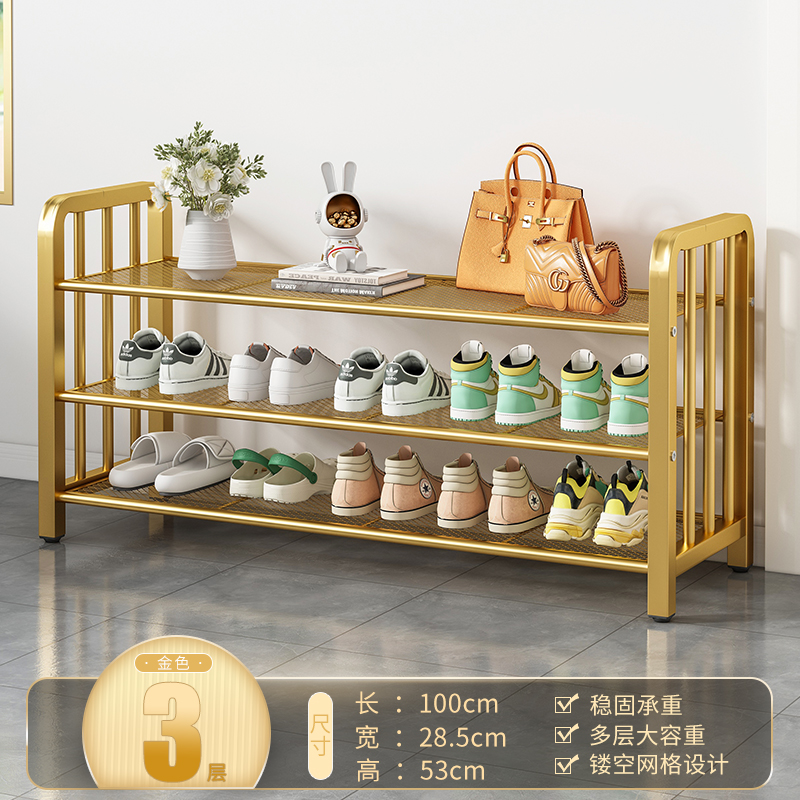 现货鞋架家用门口多层省空间收纳防尘鞋柜宿舍简易经济型入户收纳