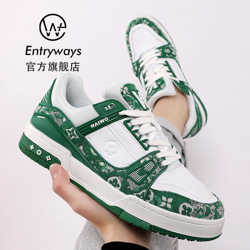 情侣鞋秋季新款ins百搭休闲增高