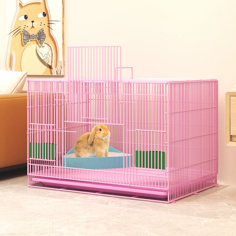 兔笼特大号小兔子笼子荷兰猪豚鼠笼自动清粪仓宠物兔窝屋室内家用
