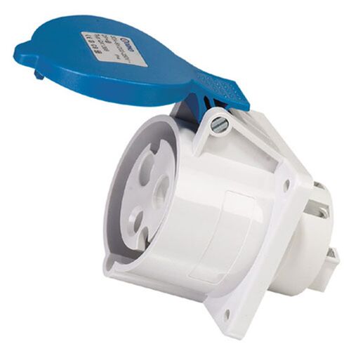 3P/32A/QX1395工业电源耦合器航空插电源线连接器配电柜暗装插座