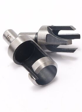筒式爪式圆木榫钻头木工开孔扩孔器取圆型木塞工具通用圆柄套装