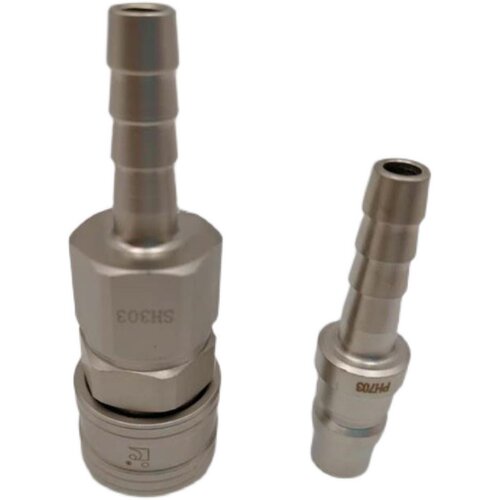 INCO自锁式气动快速接头风管接头老鼠尾接头8mm 10mm母体 SH30 40