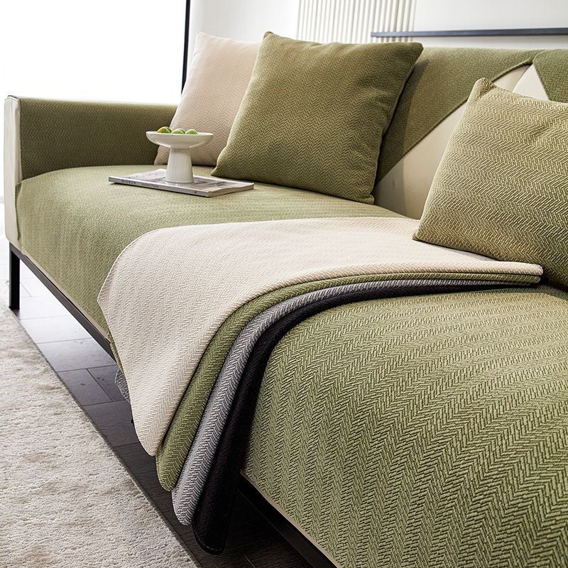 人字纹沙发垫日式新款雪尼尔四季通用防滑坐垫定制高级感沙发套罩,包装,包装胶带,淘宝优惠券,粉丝福利购,淘宝优惠卷