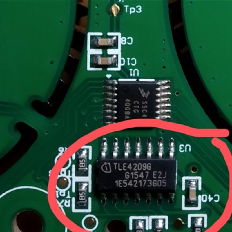 TLE4209G 宝骏730空调面板易损电源驱动IC芯片进口现货直拍