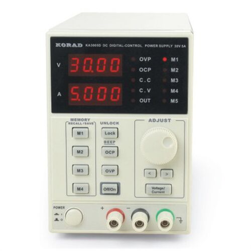 科睿源直流数控电源KA3003D,KA3005D输出0-30V/0-3A,0-5A可调