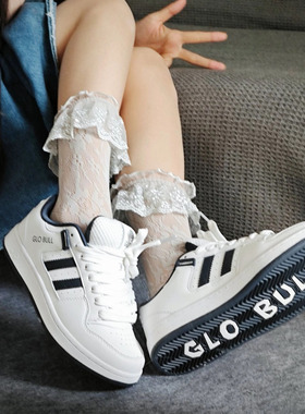 GLO BULL新款情侣鞋面包鞋男女同款厚底板鞋日常百搭休闲女鞋透气