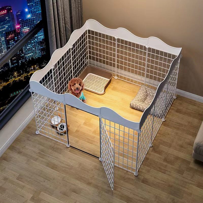 狗狗围栏宠物小型犬家用博美泰迪室内栅栏护栏屋狗窝隔离门狗笼子