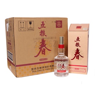 五粮浓香五粮春第二代45度浓香型白酒500ml盒装 新老款随机
