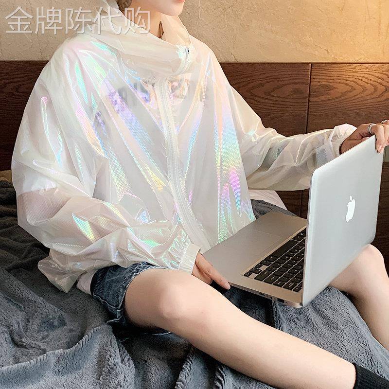 防晒衣男士潮牌夏季薄款潮流百搭休闲夹克外套港风宽松防晒服上衣