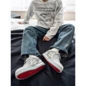 情侣小众百搭春秋休闲鞋 小帆船星星厚底板鞋 老派潮鞋 明星同款