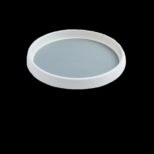 厨房调料品家用旋转托盘油盐酱醋桌面置物盘多N功能收纳 1大送1小