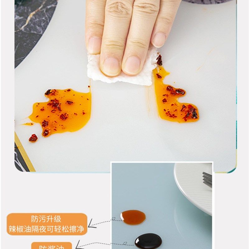 椭圆形餐桌布防水防油免洗pvvc可折叠伸缩餐桌垫子防烫软玻璃台布