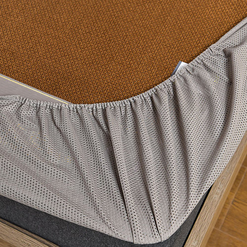 夏季冰丝凉席藤h蓆纯藤三件套牀笠款竹蓆软牀垫可水洗摺叠家用草