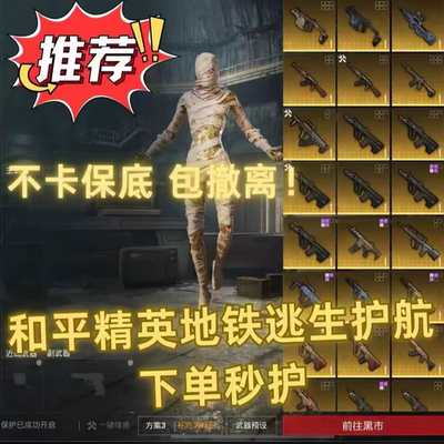 和平精英地铁逃生苏尔南护航