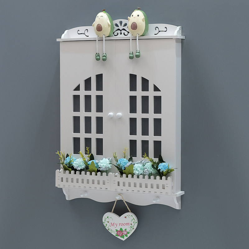 免打孔明暗装强弱电闸壁挂装饰画多媒体遮挡电表箱相框变电空开盒