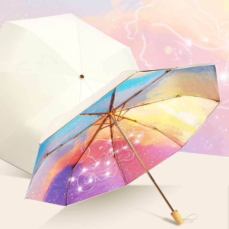 星座雨伞双层防晒加厚加固铝合金折叠晴雨两用遮阳防紫外线太阳伞,五金/工具,深沟球轴承,淘宝优惠券,粉丝福利购,淘宝优惠卷