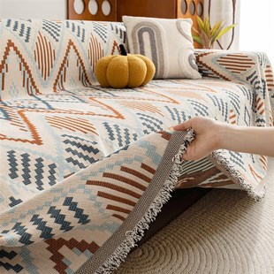 四季 精品2025新款 通用沙发盖布巾一整张全包沙发套罩防滑沙发盖毯