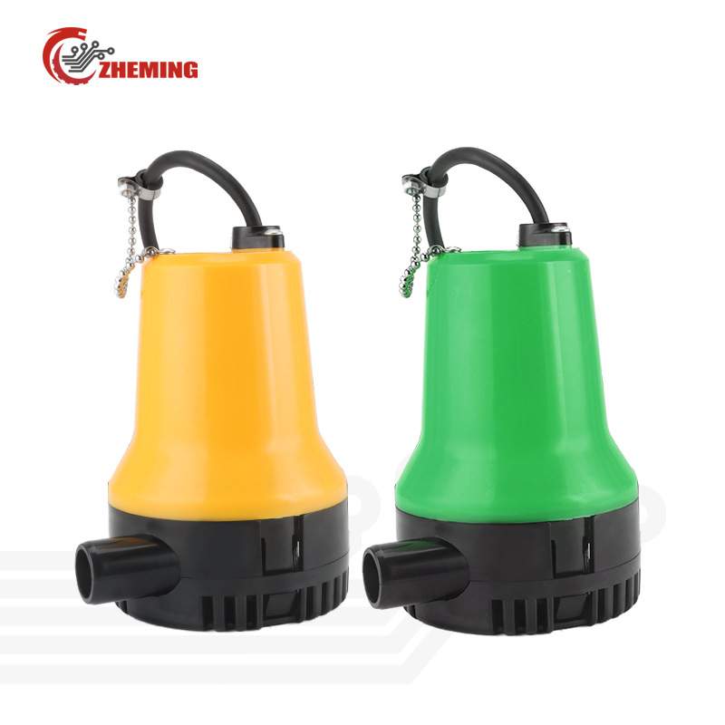 直流舱底泵12v24v电瓶太阳能小型船舱抽水泵DC  PUMP