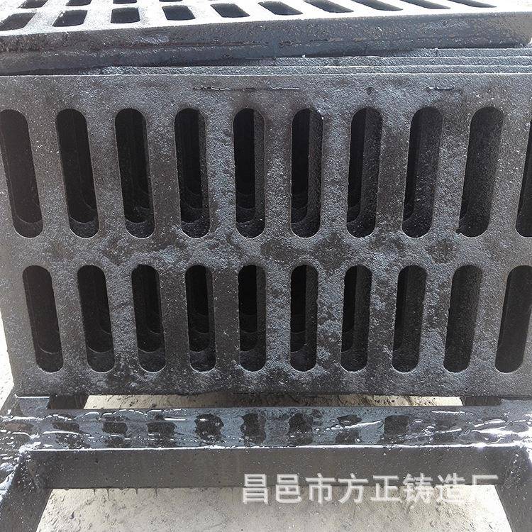 厂家球墨*铸铁雨水篦4子车库WMW排水沟00600水篦子盖篦板铸铁子