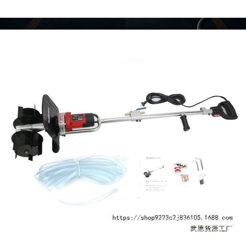 砂水泥用混凝土搅拌机搅拌器工小型腻子粉PQQ浆打灰机拌灰锂电开
