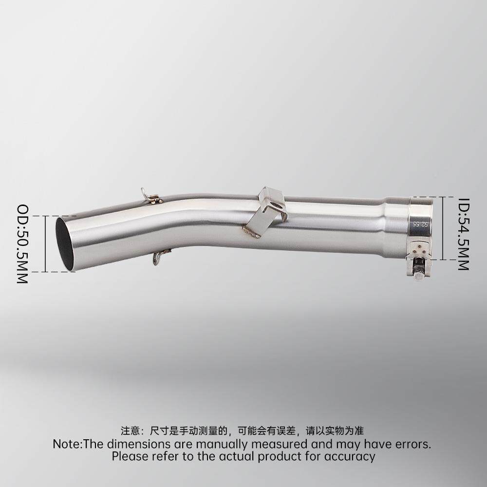 GSX0F不锈钢中段排气管尾段消声器套装2HIE0067-20158年无损安装