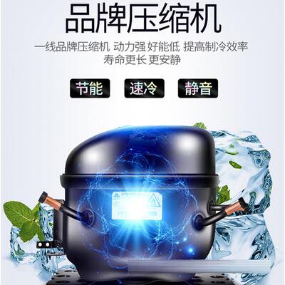 商用台冰卧柜大量保鲜工作台冷339藏冷冻作冰箱式不锈容钢案板