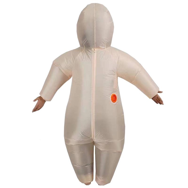 亚逊销SEC独眼怪充气服装派对演热眼出人偶节日气氛独大马嘴怪充