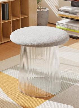 小新凳透子客厅板家用小凳沙发凳儿童矮F97J9MJT凳圆凳明亚克力奶